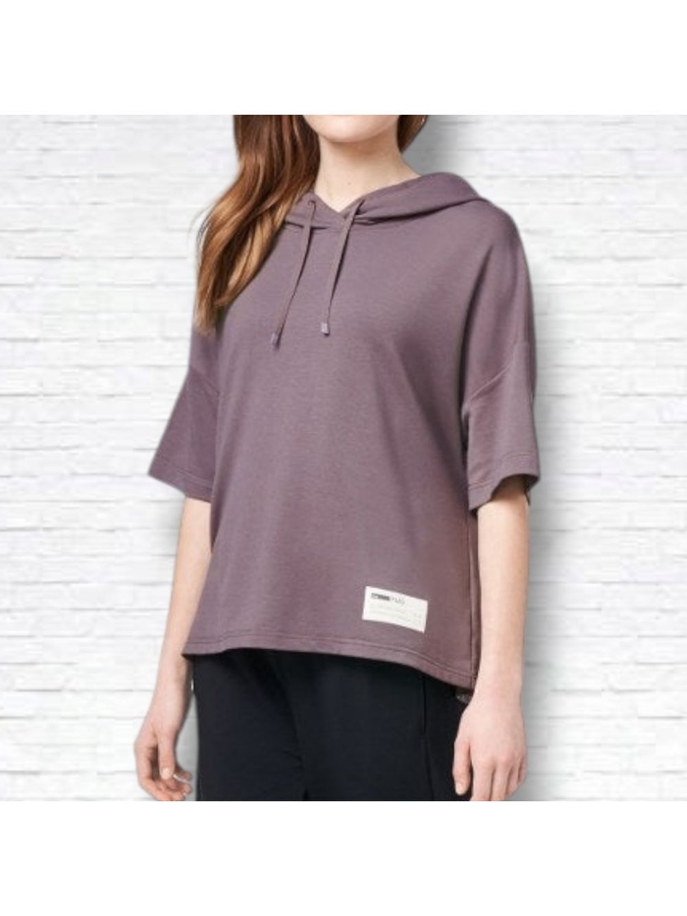 Free FWD Lavender Oversized Hoodie with Split Back Size M